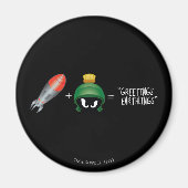 Aimant MARVIN L'équation Emoji MARTIAN™ (Devant)
