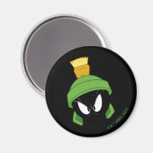 Aimant MARVIN MARTIAN™ Face en colère (Recto/Verso)