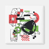 Aimant MARVIN THE MARTIAN™ Glitch (Devant)