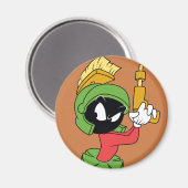 Aimant MARVIN THE MARTIAN™ Ready With Laser (Recto/Verso)