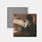 Aimant Mary Cassatt - Dans la loge (Recto/Verso)