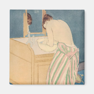 Aimant Mary Cassatt - Femme se baignant