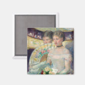Aimant Mary Cassatt - Le Loge (Recto/Verso)