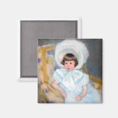 Aimant Mary Cassatt - Portrait Louise-Aurore Villeboeuf (Recto/Verso)