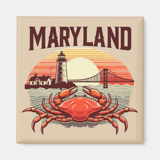Aimant Maryland (Devant)
