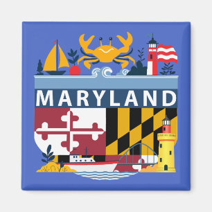 Aimant Maryland, États-Unis d'Amérique