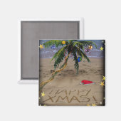 Aimant Mas-X tropicaux (Recto/Verso)