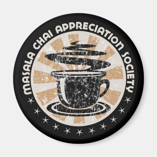 Aimant Masala Chai Appréciation Society (Devant)