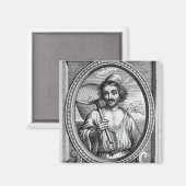 Aimant Masaniello, gravée par Petrus de Iode (Recto/Verso)