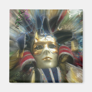 Aimant Mascarade des couleurs