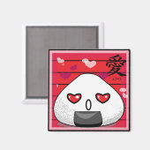 Aimant Mascotte japonaise au manga (Recto/Verso)