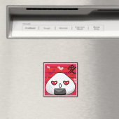 Aimant Mascotte japonaise au manga (In Situ (Lave-vaisselle))