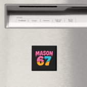 Aimant Mason 67 Glace Mem Funny Six Seven Mason Glace  (In Situ (Lave-vaisselle))