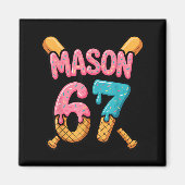 Aimant Mason 67 Ice Cream Drip Baseball  (Devant)