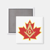 AIMANT MASONS CANADIENS (Recto/Verso)