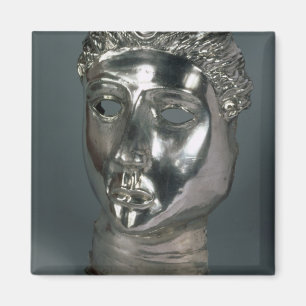 Aimant Masque argenté, romain, ?ère moitié de l'ANNONC
