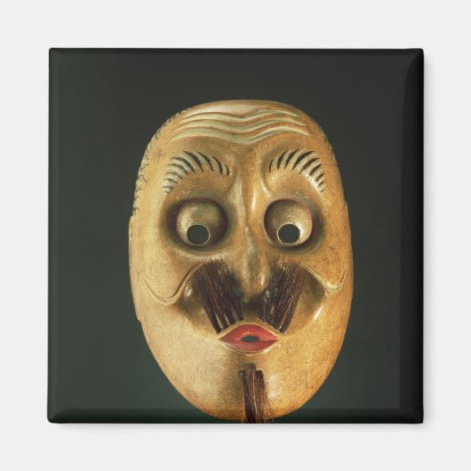 Aimant Masque comique, Théâtre Noh (Devant)