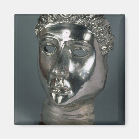 Aimant Masque d'argent, romain, 1ère moitié du 3ème siècl (Devant)