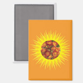 Aimant Masque de clip de soleil de mères (Recto/Verso)