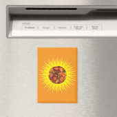 Aimant Masque de clip de soleil de mères (In Situ (Lave-vaisselle))