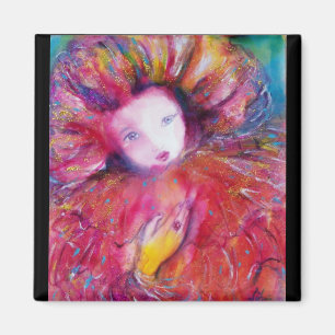 AIMANT MASQUE EN ROUGE