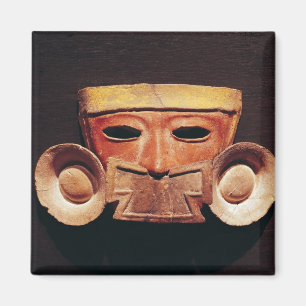 Aimant Masque humain, de Teotihuacan