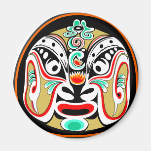 Aimant Masque opératoire chinois Pékin version 2
