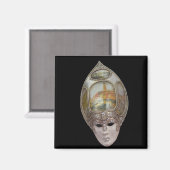 Aimant Masque vénitien (Recto/Verso)