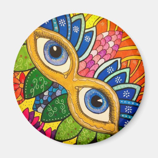 Aimant Masque vénitien (Devant)