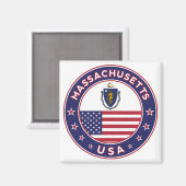 Aimant Massachusetts (Recto/Verso)