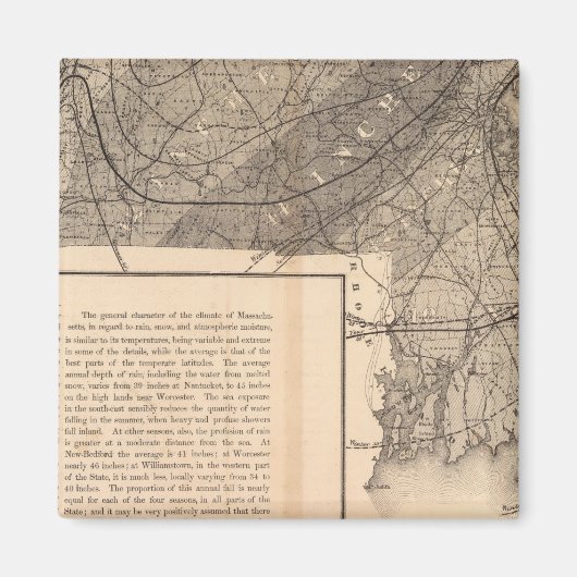 Aimant Massachusetts Climatol (Devant)