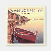 Aimant Massachusetts vintages (Devant)