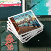 Aimant Massachusetts vintages de Boston