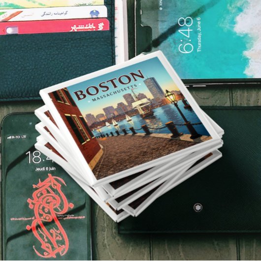 Aimant Massachusetts vintages de Boston