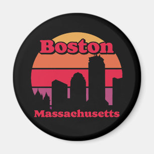 Aimant Massachusetts vintages de Boston