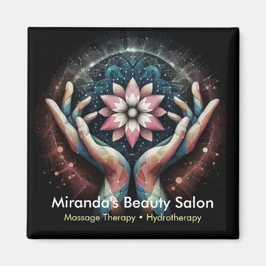 Aimant Massage Thérapie Guérison Mains Énergie Spa Bien-ê (Devant)