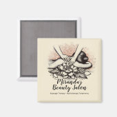 Aimant Massage Thérapie Guérison Mains Énergie Spa Bien-ê (Recto/Verso)