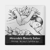 Aimant Massage Thérapie Guérison Mains Énergie Spa Bien-ê (Devant)