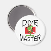 Aimant Master Diver SCUBA (Recto/Verso)