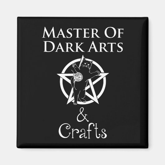 Aimant Master of Dark Arts & Crafts (Devant)