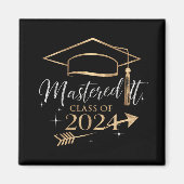 Aimant Mastered It Class of 2024 Graduation Cadfts for He (Devant)