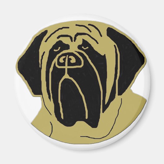 Aimant Mastiff anglais (Devant)
