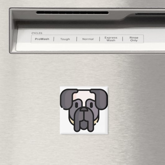 Aimant Mastiff anglais (In Situ (Lave-vaisselle))