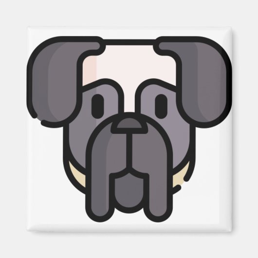 Aimant Mastiff anglais (Devant)