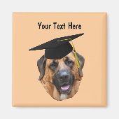 Aimant Mastiff dans le cadre de la graduation Cap Funny D (Devant)