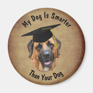 Aimant Mastiff Mon Chien Est Plus Intelligent Que Votre C
