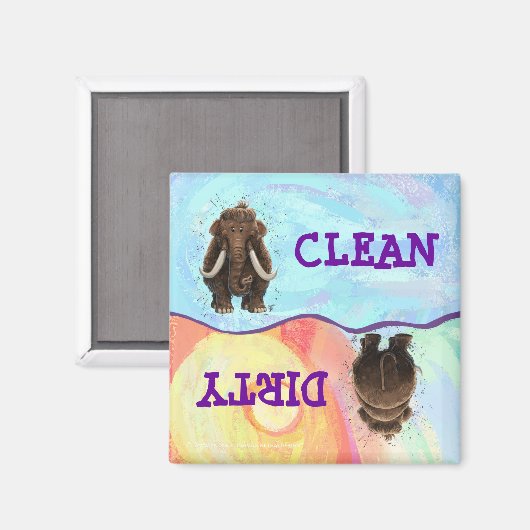 Aimant Mastodonte Mignon (Recto/Verso)