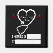 Aimant Match Day 2026 Future Doctor Physician Residency F (Devant)