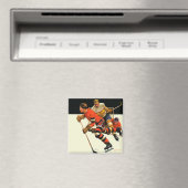 Aimant Match de hockey sur glace (In Situ (Lave-vaisselle))