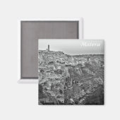 Aimant Matera en Basilicata, Italie (Recto/Verso)